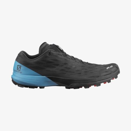 Salomon S/LAB XA AMPHIB 2 Mens Trail Running Shoes Black/Blue | Salomon South Africa